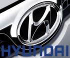 Hyundai λογότυπο, το εμπορικό σήμα των αυτοκινήτων στη Νότια Κορέα